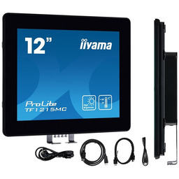 Monitor dotykowy iiyama ProLite TF1215MC-B1 12" IPS, IP65,