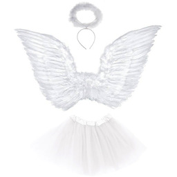 Zestaw anioła biały