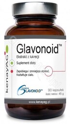 Kenay Glavonoid Ekstrakt z lukrecji 90 kapsułek