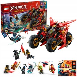 Lego Ninjago 71844 Pojazd bojowy ninja samochód wyścigówka