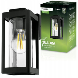 Kinkiet Zewnętrzny Lampa Elewacyjna Ogrodowa Ścienna Led E27