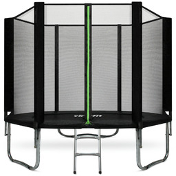 VIRTUFIT Trampolina ogrodowa 251 cm z siatką bezpieczeństwa