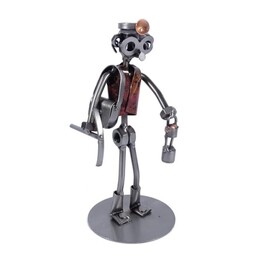 Metalowa figurka Górnik. Pomysł na prezent dla Górnika