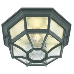 Norlys - Latina Zewnętrzna Lampa Sufitowa Czarna