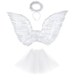 Zestaw anioła biały