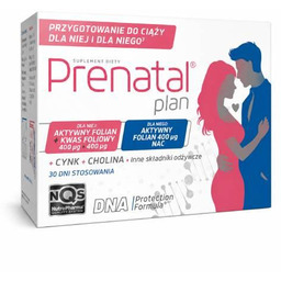 Prenatal Plan Prenatal Primo, 30 kaps. + Nucleox