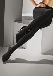 Połyskujące Rajstopy Satinelle 80 Lux Line Marilyn BLACK