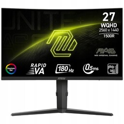 Monitor zakrzywiony 27" Msi Mag 275CQRF Qd E2|
