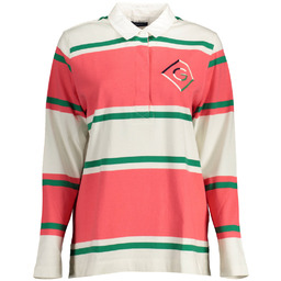 RÓŻOWA KOSZULKA POLO GANT DAMSKA