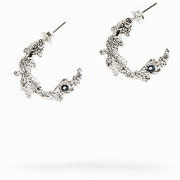 Kolczyki posrebrzane Zalio