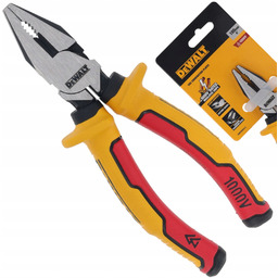 Szczypce kombinerki uniwersalne z izolacją Vde 160mm Dewalt