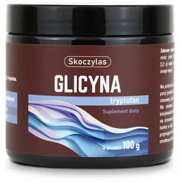 Skoczylas Glicyna tryptofan, proszek, 100 g