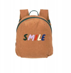 Lassig Plecak mini sztruks Little Gang Smile caramel