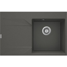 DEANTE ZQJ T11L Zlew evora antracyt metalik granit