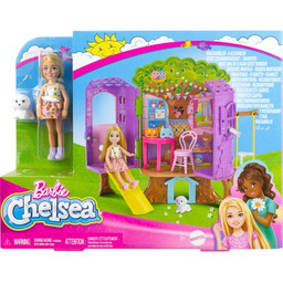 Lalka Barbie Chelsea Domek na drzewie HPL70 Zyskaj