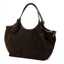 Luka damska shopperbag skóra naturalna zamszowa torebka