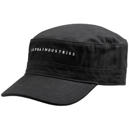 czapka ALPHA INDUSTRIES - TANK COTTON CAP BLACK