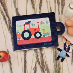 Miękka książeczka aktywizująca "Osiołek Ignace na farmie" 83415