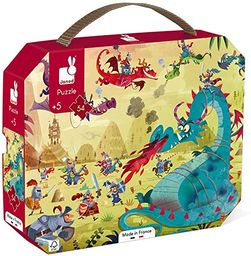 Janod - Child Puzzle Dragons 54 Pieces -