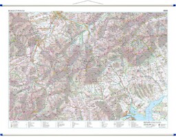 Beskid Żywiecki mapa ścienna 1:50 000, ArtGlob