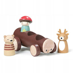 Tender Leaf Toys: Drewniana leśna taksówka