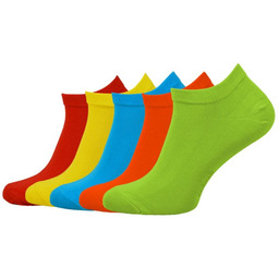 Regina 5PACK, męskie stopki bambusowe, antyzapachowe, oddychające, wytrzymałe