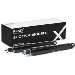 RIDEX 854S20526 Amortyzator Oś przednia, z lewej, Ciśnienie