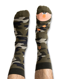Nanushki Skarpety kolorowe wojskowy, żołnierz - Mili Terry