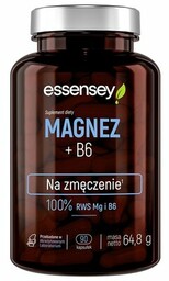 ESSENSEY Kompleks witamin Magnez + B6 (90 kapsułek)