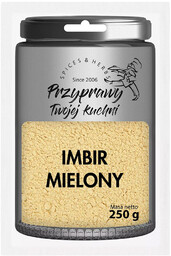 Imbir mielony Przyprawy Twojej kuchni - 250 g