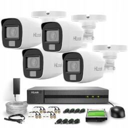 Zestaw do Monitoringu 2MPx Led Ahd Tvi HiLook