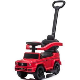 SUN BABY Jeździk Mercedes Benz G350d Czerwony rączka