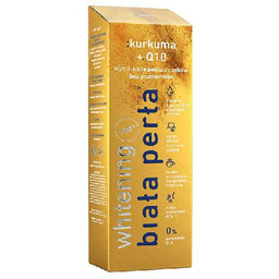 BIAŁA PERŁA WHITENING Kurkuma + Q10 Pasta