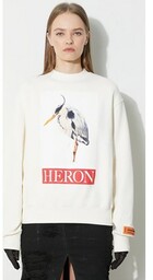 Heron Preston bluza bawełniana Heron Bird Painted Crewneck