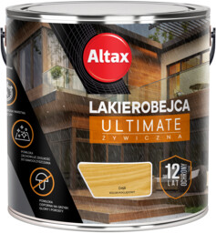 Lakierobejca ULTIMATE 12 lat 2,5 l Dąb Altax