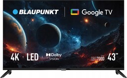Telewizor Blaupunkt Qled 43 Cale 4K Uhd Google