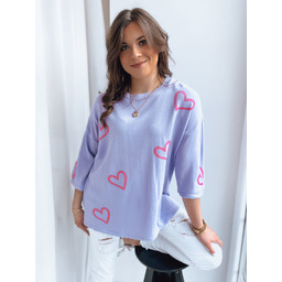 Sweter damski SWEET HEART liliowy Dstreet MY1925