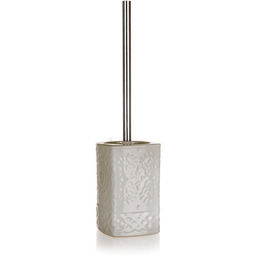 Brilanz Szczotka toaletowa do WC ceramiczna szarobeżowa