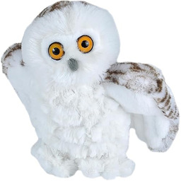 Wild Republic 10849 - Pluszowy śnieg sowa, 20