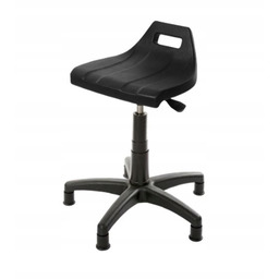 Ergo Hoker Podwyższany Przemysłowy Krzesło Warsztatowe Stopki