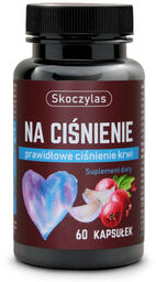 Skoczylas Na ciśnienie, potas, aronia, L-leucyna, 60 kapsułek