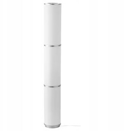 Ikea Vidja Lampa podłogowa, biały, 138 cm