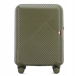 Mała walizka Wittchen 56-3P-841-85 oliwkowa Policarbon
