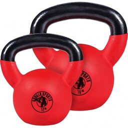 Zestaw kettlebelli winyl 12kg, 16kg