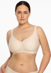 Biustonosz bezszwowy z żelowym wypełnieniem 3D Jelly Bra
