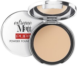 Pupa Extreme Matt, pudrowy podkład w kompakcie, 002