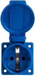 Gniazdo tablicowe 230V 16A IP54 jednofazowe Schuko 71094