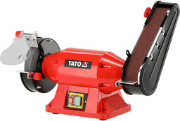 YATO SZLIFIERKA STOŁOWA/TAŚMOWA 520W (150X32MM) MIEDZIANY SILNIK, PREMIUM