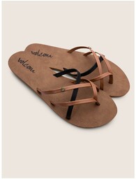japonki VOLCOM - New School Sndl Brown Combo