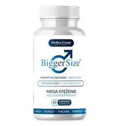 Medica-Group Biggersize suplement diety na powiększenie i pogrubienie